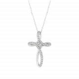 Jewelmi Custom 14k White Gold Diamond Necklace photo