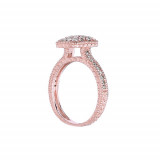 Jewelmi Custom 14k Rose Gold Diamond Ring photo 2