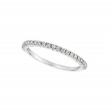 Jewelmi Custom 14k White Gold Diamond Stackables Ring photo