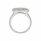 Jewelmi Custom 14k White Gold Diamond Ring photo 2