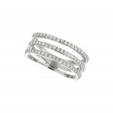 Jewelmi Custom 14k White Gold Diamond Ring photo