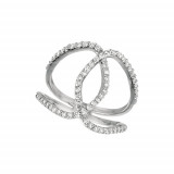 Jewelmi Custom 14k White Gold Diamond Ring photo