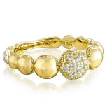 Tacori 18k Yellow Gold Sonoma Mist Diamond Men's Ring - SR211Y photo