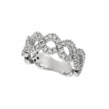 Jewelmi Custom 14k White Gold Diamond Ring photo