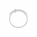 Jewelmi Custom 14k White Gold Diamond Ring photo 2