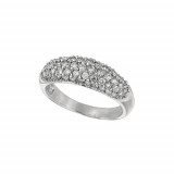 Jewelmi Custom 14k White Gold Diamond Ring photo