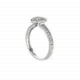 Jewelmi Custom 14k White Gold Diamond Ring photo 2