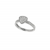 Jewelmi Custom 14k White Gold Diamond Ring photo