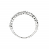 Jewelmi Custom 14k White Gold Diamond Stackables Ring photo 2