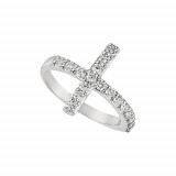 Jewelmi Custom 14k White Gold Diamond Ring photo