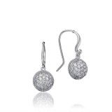 Tacori Sterling Silver Sonoma Mist Diamond Drop Earring - SE205 photo