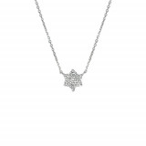 Jewelmi Custom 14k White Gold Diamond Necklace photo