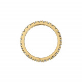 Jewelmi Custom 14k Yellow Gold Diamond Stackable Ring photo 2