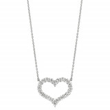 Jewelmi Custom 14k White Gold Diamond Necklace photo