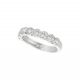 Jewelmi Custom 14k White Gold Diamond Ring photo