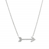 Jewelmi Custom 14k White Gold Diamond Necklace photo
