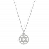 Jewelmi Custom 14k White Gold Diamond Necklace photo