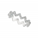 Jewelmi Custom 14k White Gold Diamond Ring photo