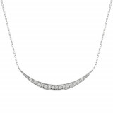 Jewelmi Custom 14k White Gold Diamond Necklace photo
