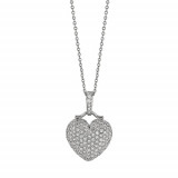 Jewelmi Custom 14k White Gold Diamond Necklace photo