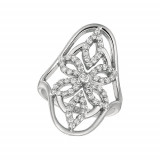 Jewelmi Custom 14k White Gold Diamond Ring photo