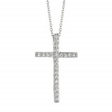 Jewelmi Custom 14k White Gold Diamond Necklace photo