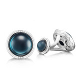 Tacori Sterling Silver Retro Classic Gemstone Men's Cuffink - MCL10537 photo