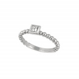Jewelmi Custom 14k White Gold Diamond Ring photo