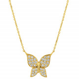 Jewelmi Custom 14k Yellow Gold Diamond Necklace photo
