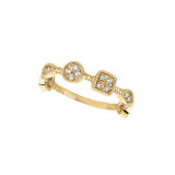 Jewelmi Custom 14k Yellow Gold Diamond Ring photo