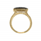Jewelmi Custom 14k Yellow Gold Diamond Ring photo 2