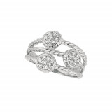 Jewelmi Custom 14k White Gold Diamond Ring photo