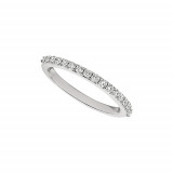 Jewelmi Custom 14k White Gold Diamond Engagement Ring Set photo 4