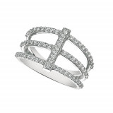 Jewelmi Custom 14k White Gold Diamond Ring photo