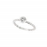 Jewelmi Custom 14k White Gold Diamond Ring photo