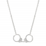 Jewelmi Custom 14k White Gold Diamond Necklace photo