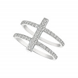 Jewelmi Custom 14k White Gold Diamond Ring photo