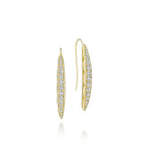Tacori 18k Yellow Gold The Ivy Lane Diamond Drop Earring - SE201Y photo