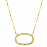 Jewelmi Custom 14k Yellow Gold Diamond Necklace photo