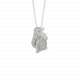 Jewelmi Custom 14k White Gold Diamond Necklace photo