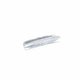 Tacori Sterling Silver Retro Classic Diamond Men's Tie Bar - MTB102 photo