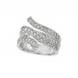 Jewelmi Custom 14k White Gold Diamond Ring photo