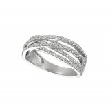 Jewelmi Custom 14k White Gold Diamond Ring photo