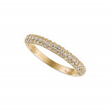 Jewelmi Custom 14k Yellow Gold Diamond Ring photo