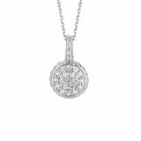 Jewelmi Custom 14k White Gold Diamond Necklace photo