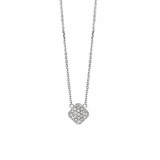 Jewelmi Custom 14k White Gold Diamond Necklace photo