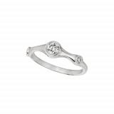 Jewelmi Custom 14k White Gold Diamond Ring photo