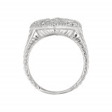 Jewelmi Custom 14k White Gold Diamond Ring photo 2