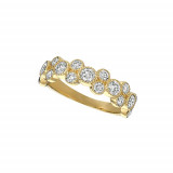 Jewelmi Custom 14k Yellow Gold Diamond Ring photo