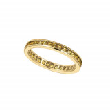 Jewelmi Custom 14k Yellow Gold Sapphire Ring photo